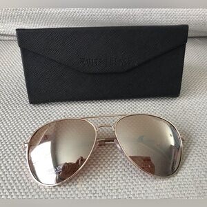WHITE HOUSE BLACK MARKET AVIATOR SUNGLASSES